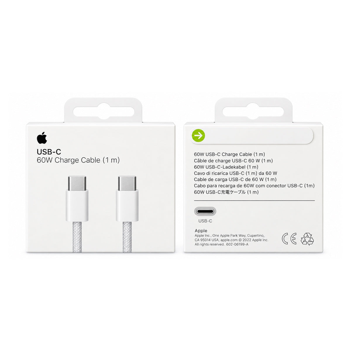 Cablu incarcare APPLE MW493ZM/A, USB-C - USB-C, 1m