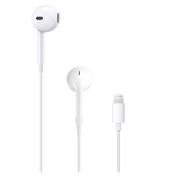 Casti APPLE EarPods MWTY3ZM/A, Cu Fir, In-ear, Microfon, Conector Lightning