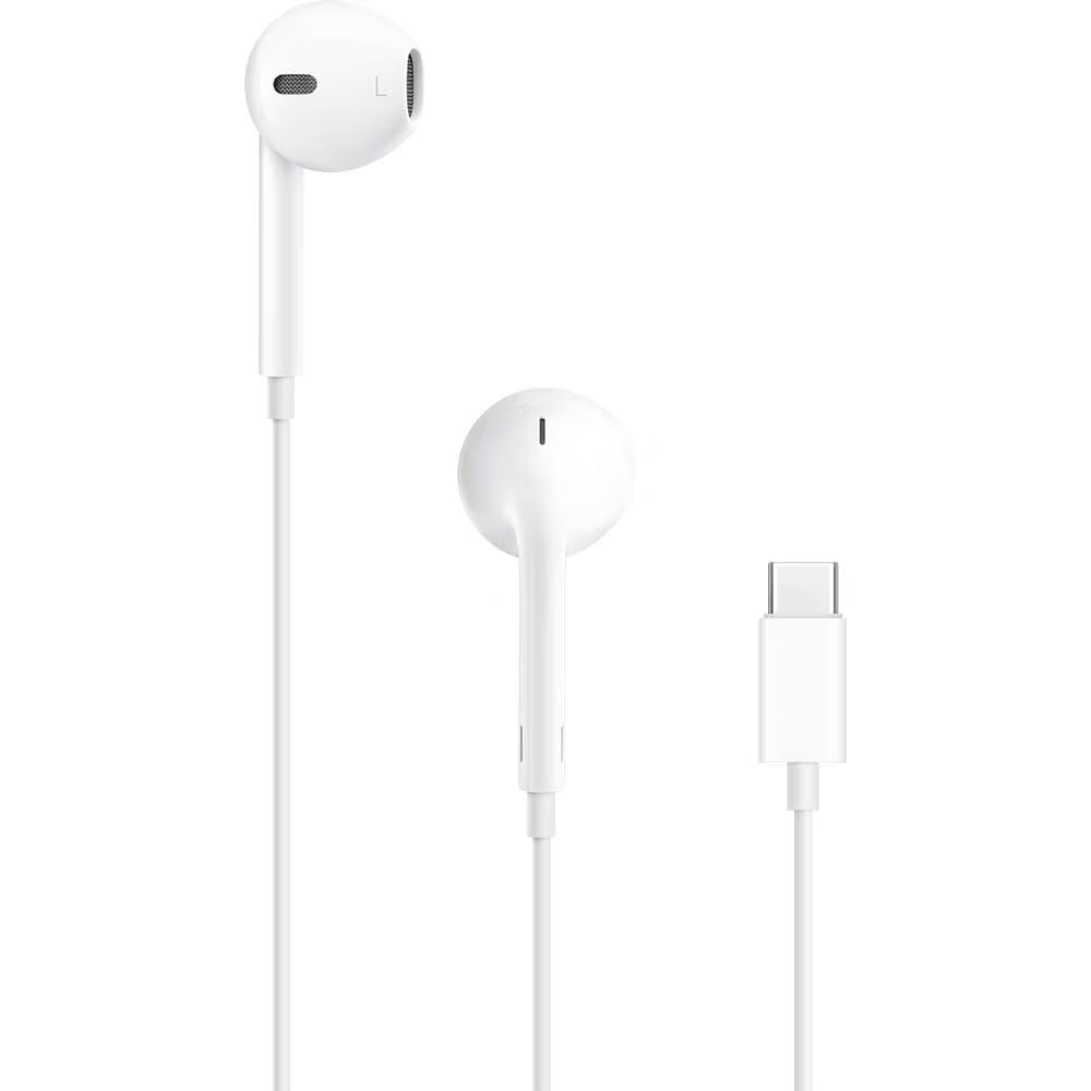 Casti APPLE EarPods MYQY3ZM/A, Cu Fir, In-ear, Microfon, USB-C