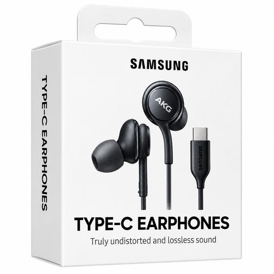 Casti SAMSUNG Earphones, Cu Fir, In-Ear, Microfon, USB-C, negru