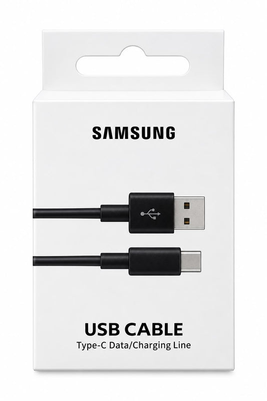 Cablu Date si Incarcare USB-A - USB-C Samsung, 25W, 1m, Negru